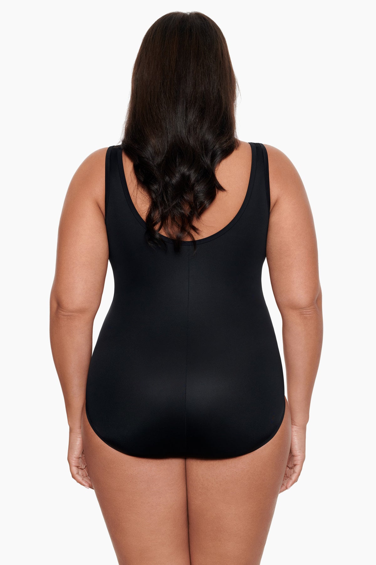  Women Black Plus Size One Piece Swimsuits Tummy Control  Ruffle Off Shoulder Bathing Suits 18 Plus